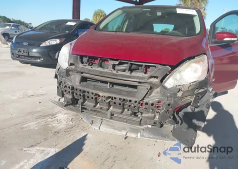 2014 Ford C-Max Hybrid Sel из США, поврежденный, VIN 1FADP5BU5EL516845